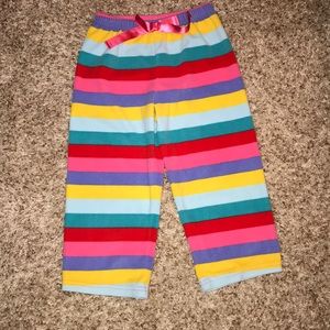 OshKosh fleece pajama pants, 4T